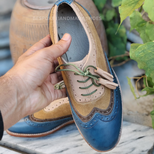 Ready To Ship Women's Three Tone Leather Oxford Wingtip Brogue Tassels Lace Up Dress Formal Wear Shoes Men Ready To Ship Women's Three Tone Leather Oxford Wingtip Brogue Tassels Lace Up Dress Formal Wear Shoes Men
