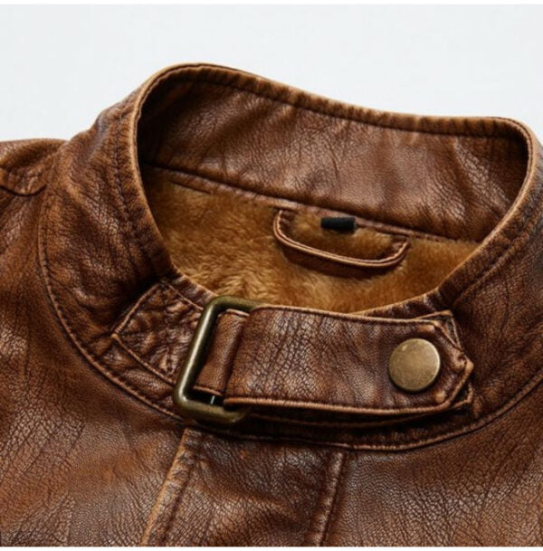 New Men Antique Brown Leather Jacket With Cargo Pockets, Brown Leather Apparel New Men Antique Brown Leather Jacket With Cargo Pockets, Brown Leather Apparel