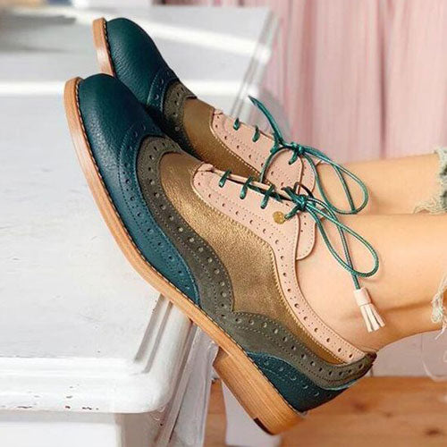 Oxford Wingtip Lace up Dress Shoe Oxford Wingtip Lace up Dress Shoe