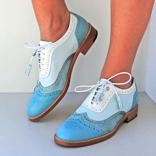 Oxford Wingtip Lace up Dress Shoe Oxford Wingtip Lace up Dress Shoe
