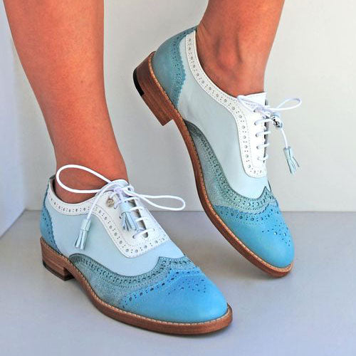 Oxford Wingtip Lace up Dress Shoe Oxford Wingtip Lace up Dress Shoe