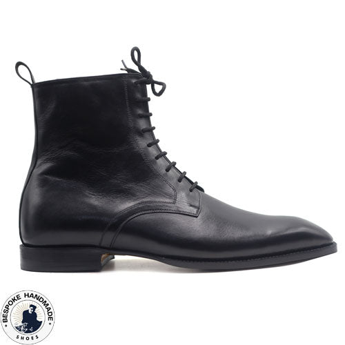 High Ankle Lace Up Derby Whole Cut Boot