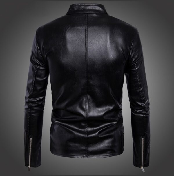 Buy New Handmade Men's Black Pure Leather Jacket, Men Black Biker Leather Jacket