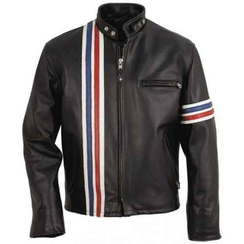 Handmade Premium Quality Men Jacket, Easy Rider Motorcycle Leather Men's Jackets